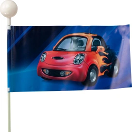Флажок Funny Animals F03-1 Машинка