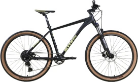 L черный матовый/оливково-желтый