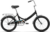 Велосипед FORWARD ARSENAL 1.0 20 (2022) черный/оранжевый